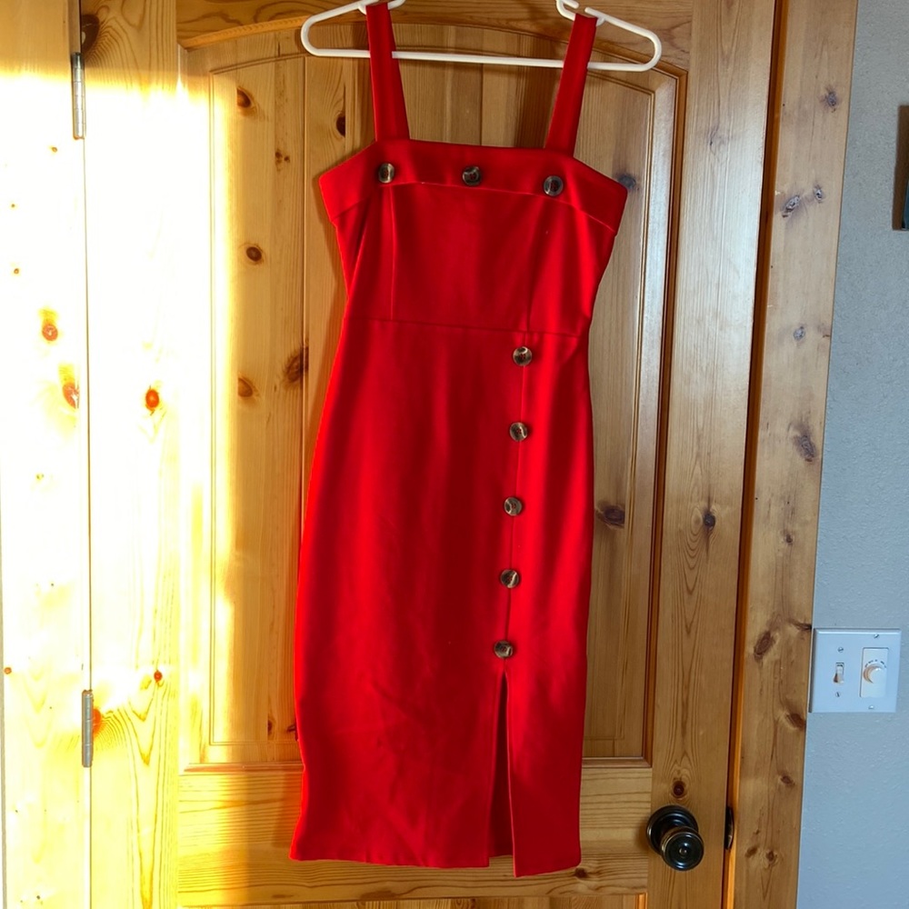 Red mini dress. Size small